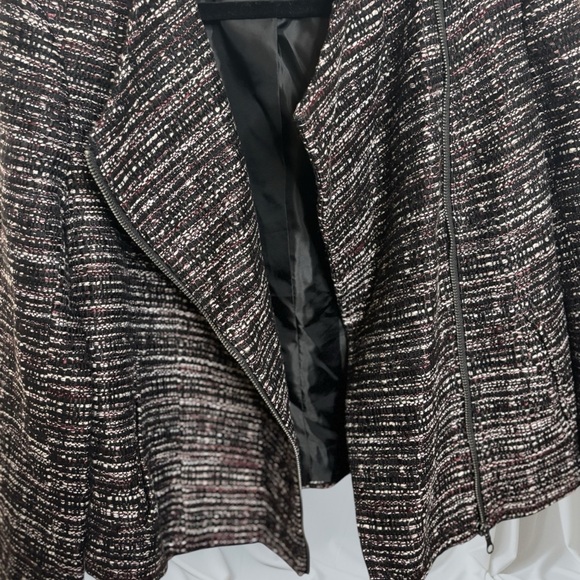Banana Republic Black and White Textured Blazer NEW NEVER WORN - Picture 5 of 11